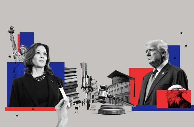 Vice President Kamala Harris vs. former President Donald Trump 