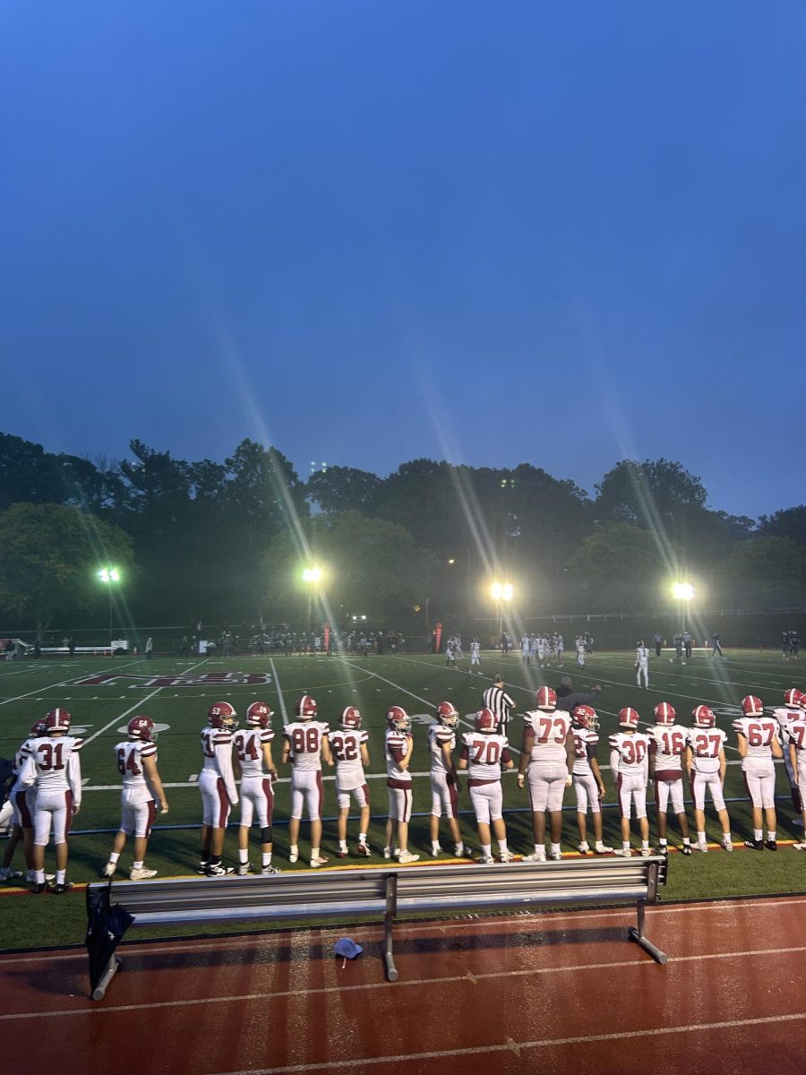 This year, the SGA, in partnership with school administration, brought back the homecoming football game "under the lights." It was well worth it as the Boys Varsity Football team had a thrilling 29-19 victory over Pingry.