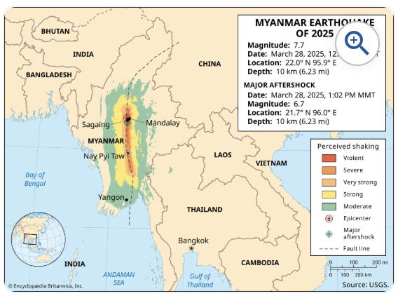 Myanmar Earthquake